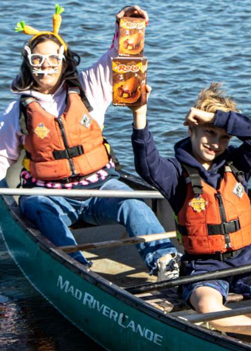 Easter canoeing event with New Forest Activities in the New Forest