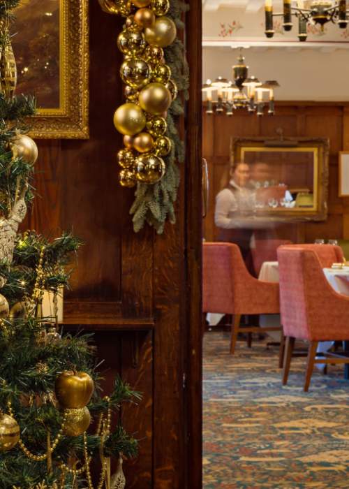 Christmas Lunch in the New Forest at Montagu Arms Hotel