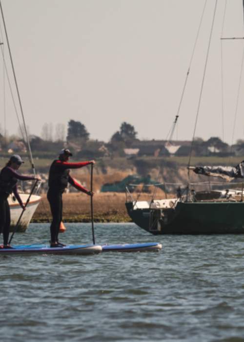 Paddleboarding with The New Forest Paddle Sport Company in the New Forest