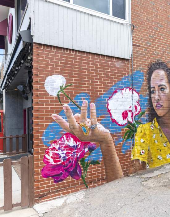 Hammer & Quill Mural