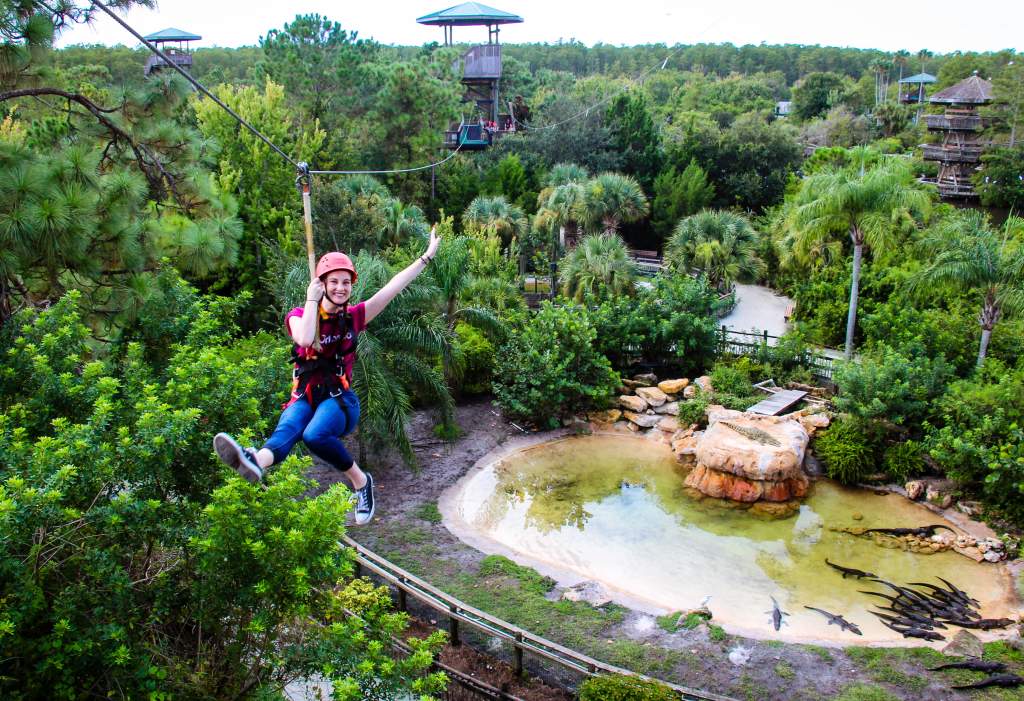 Wild Orlando: Screamin' Gator Zip Line at Gatorland