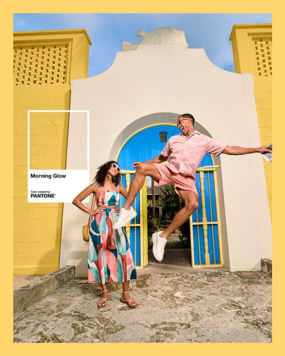 Pantone Morning Glow