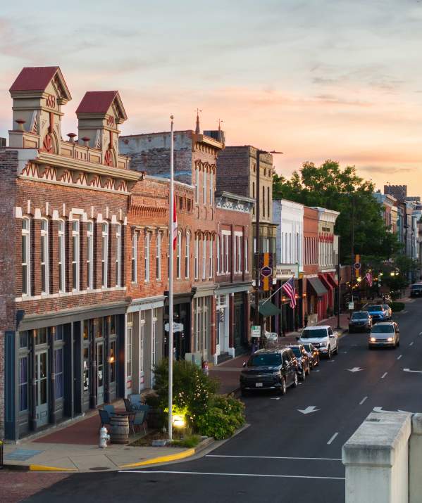 downtown-sunset