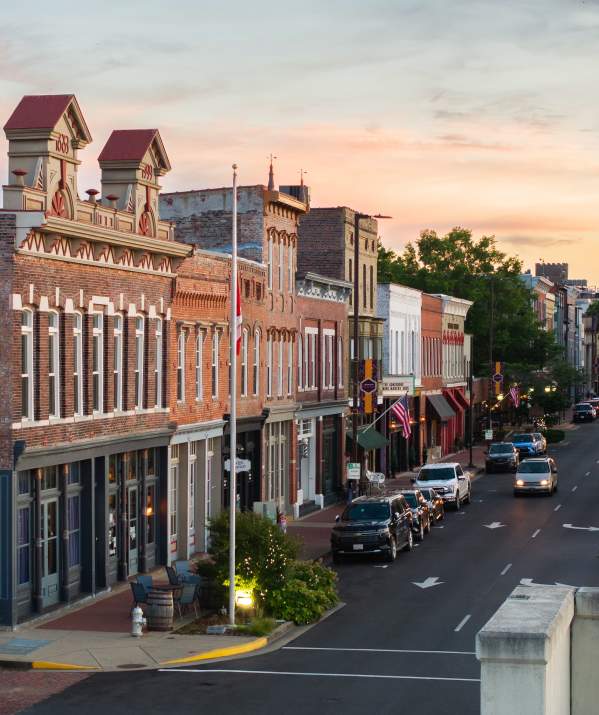 downtown-sunset