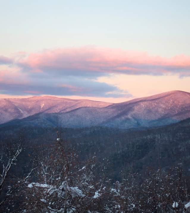 Winter in Page Valley, VA