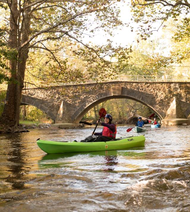 Kayaking on Yellow Breeches Creek