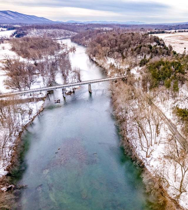 Shenandoah River in Page Valley, VA