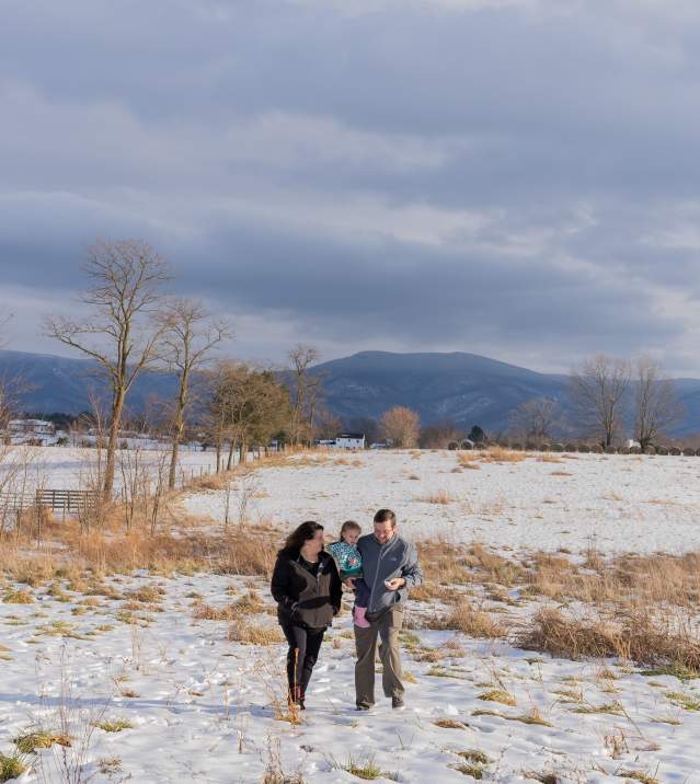 Winter in Page Valley, VA