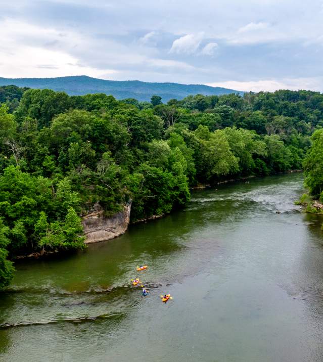 Shenandoah River kayaking