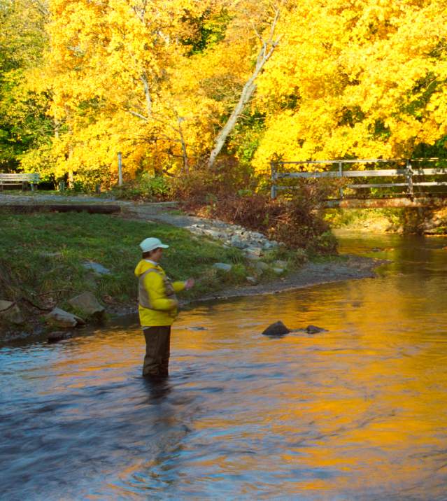 Fishing on Yellow Breeches Creek