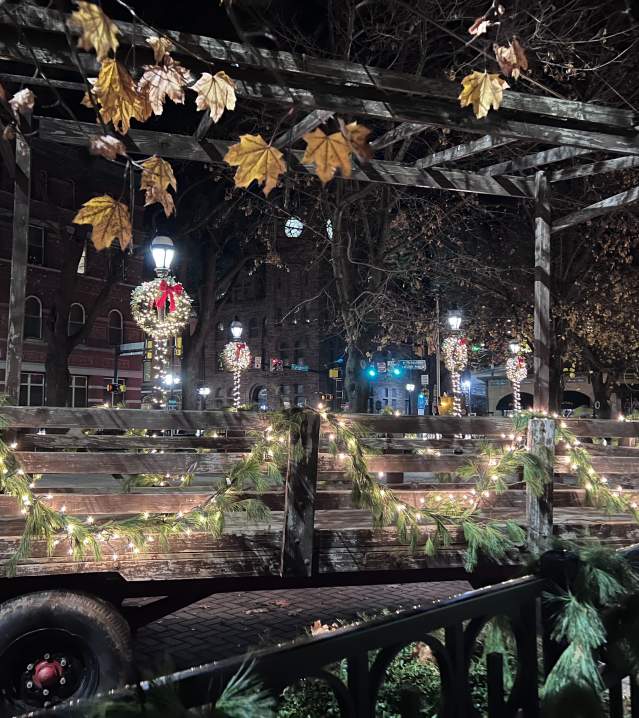 Holiday spirit on display in downtown Jim Thorpe, PA
