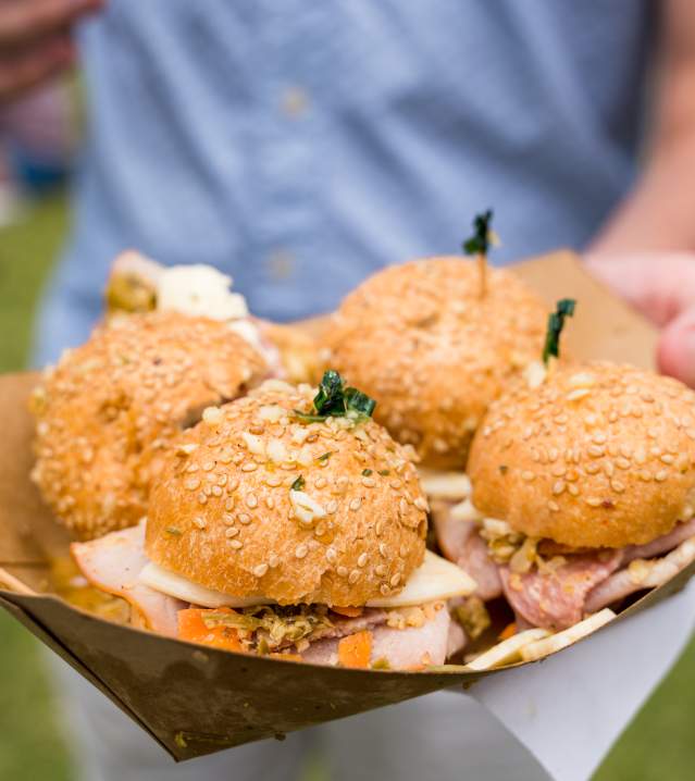 Muffalettas - French Quarter Festival