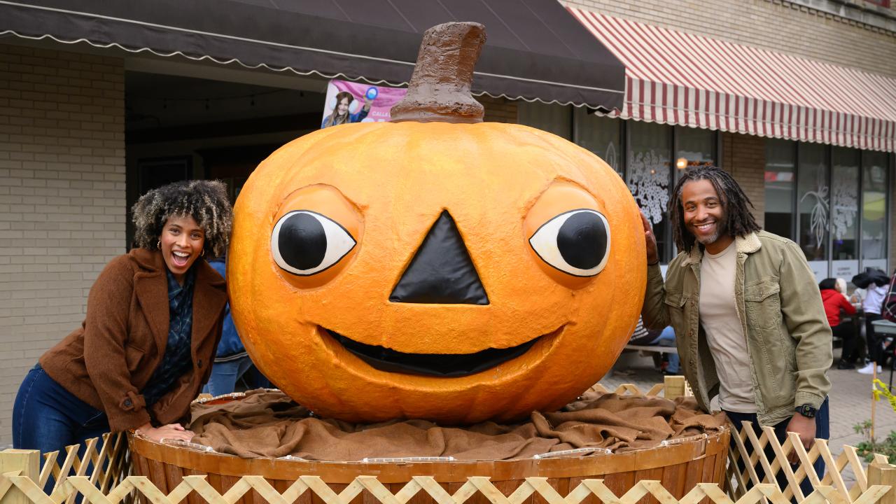 Harvest Homecoming Pumpkin