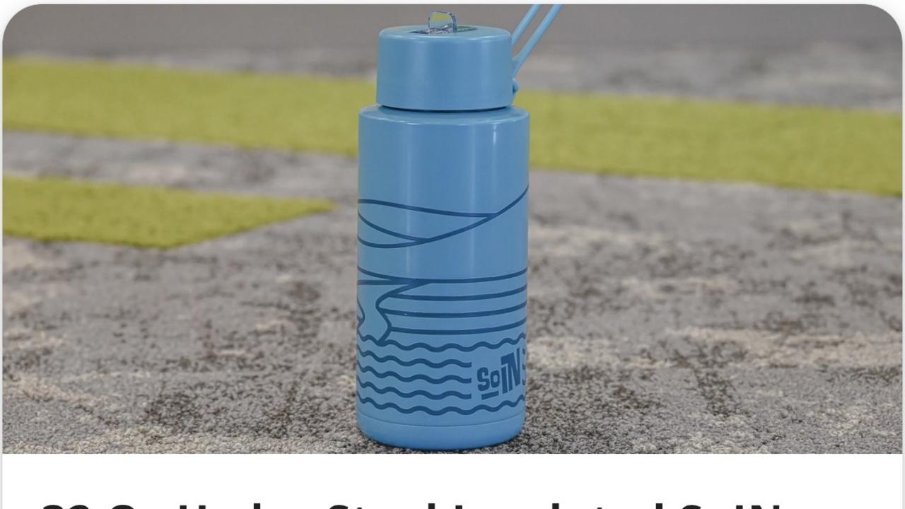 Blue SoIN branded Water Bottle