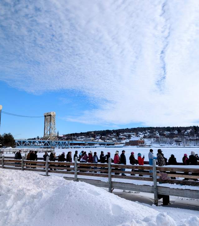 Polar Plunge Crowd 2025