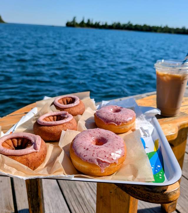Jamsen's Thimbleberry Donuts