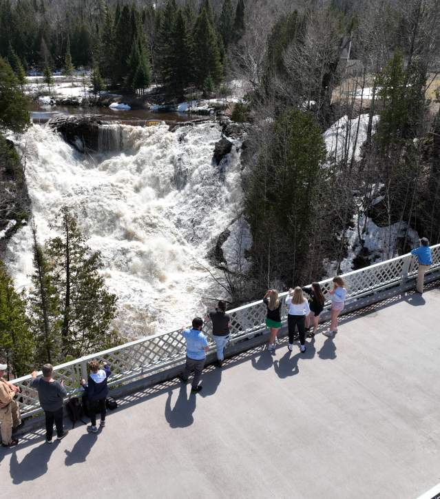 Eagle River Falls Spring