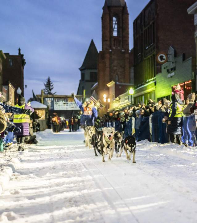 CopperDog Sled Team in Calumet