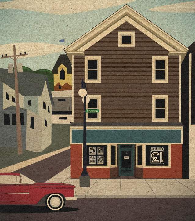 Studio 13 Storefront Poster