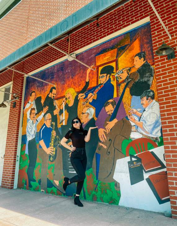 The Jazz Mural in Downtown Scranton