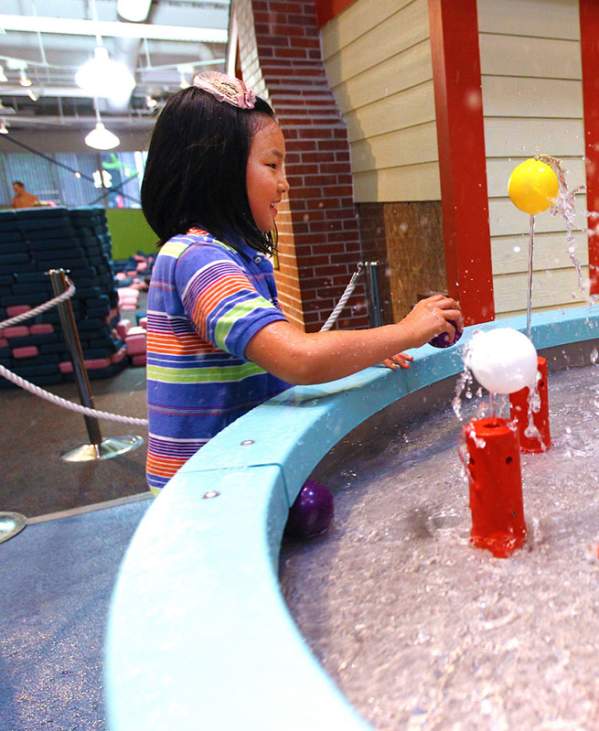 Hands on Museum fountain