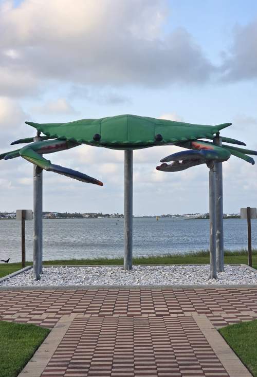The Crab Statue