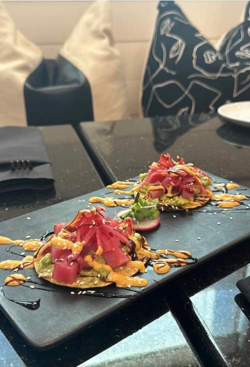 Tuna Tostada