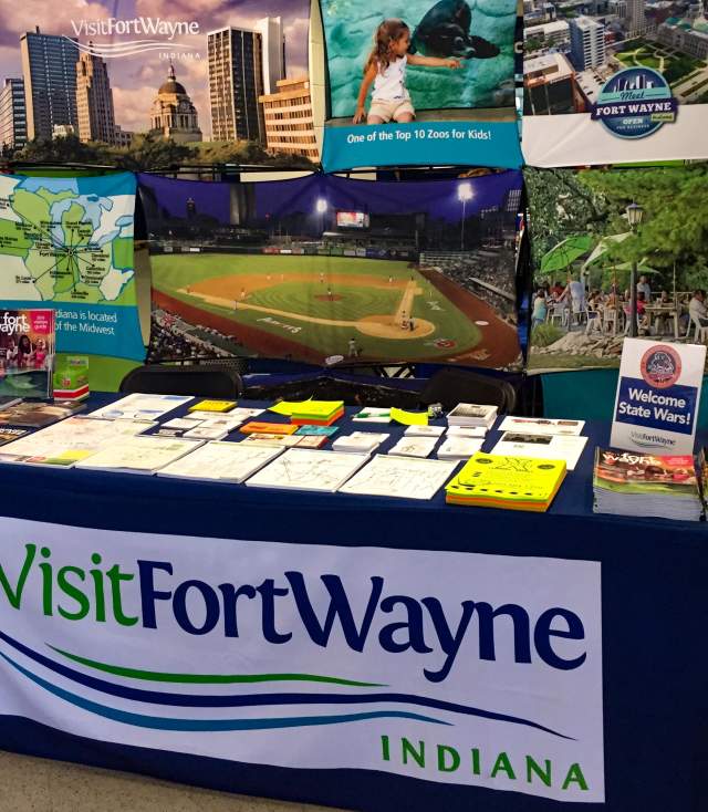 Visit Fort Wayne Tradeshow Booth