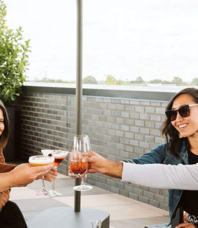 Falfurrias Rooftop Lounge.