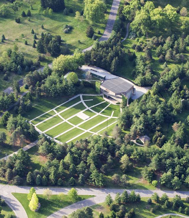 Pinewood Bowl Theater Aerial Photo