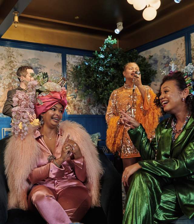 Drinks and Music at the Peacock Room – Kimpton Hotel Fontenot New Orleans