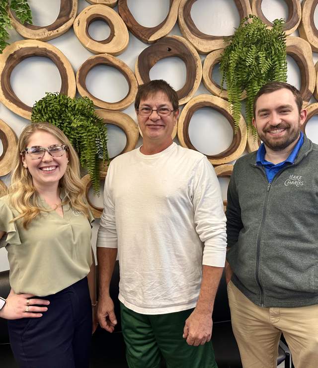 Brady & Anna with David Fulk