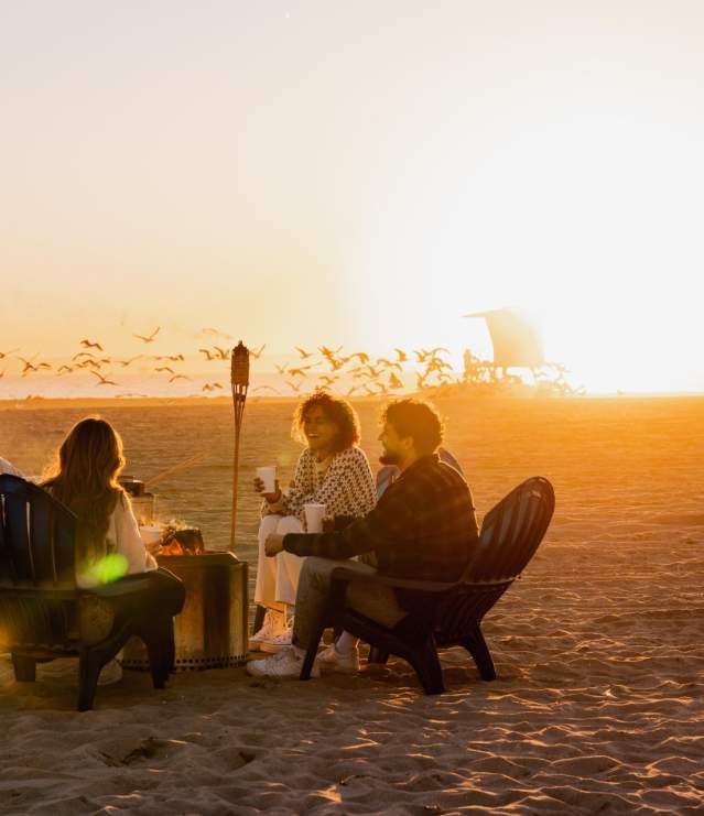 Beach Bonfire Group