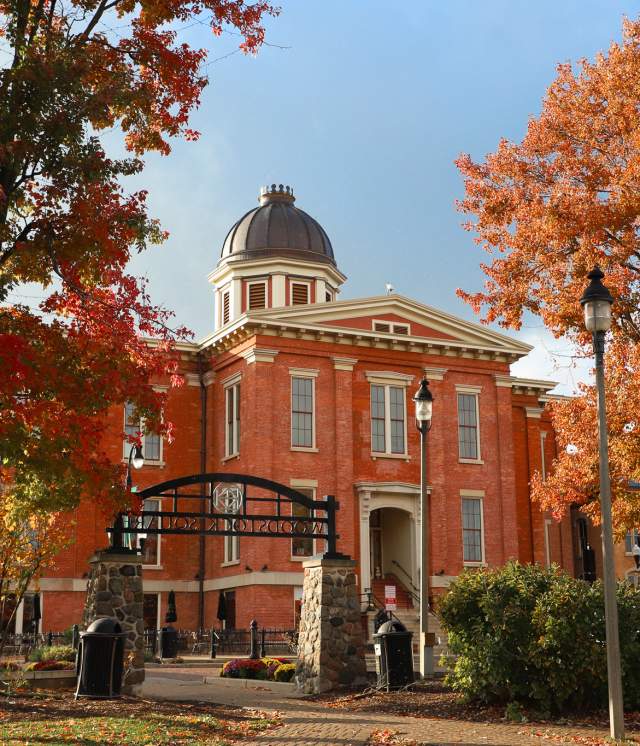 Old Courthouse Center in Fall