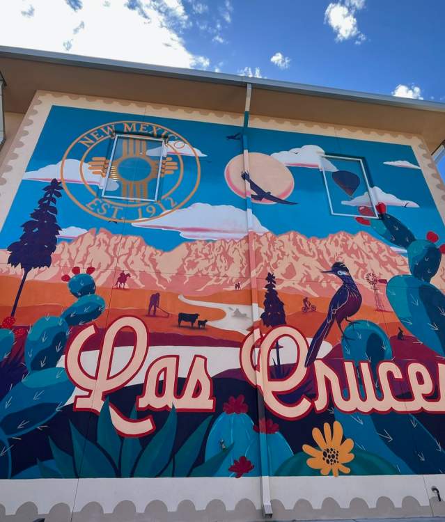 Downtown murals