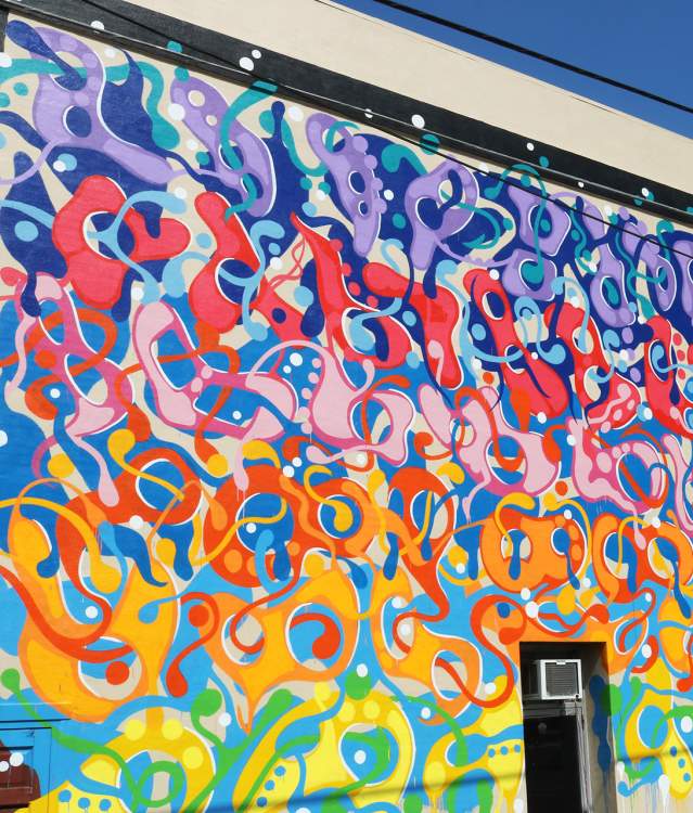 Selma to Montgomery Mural Downtown