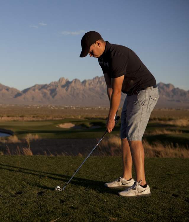 Red Hawk Golf Course golfer man