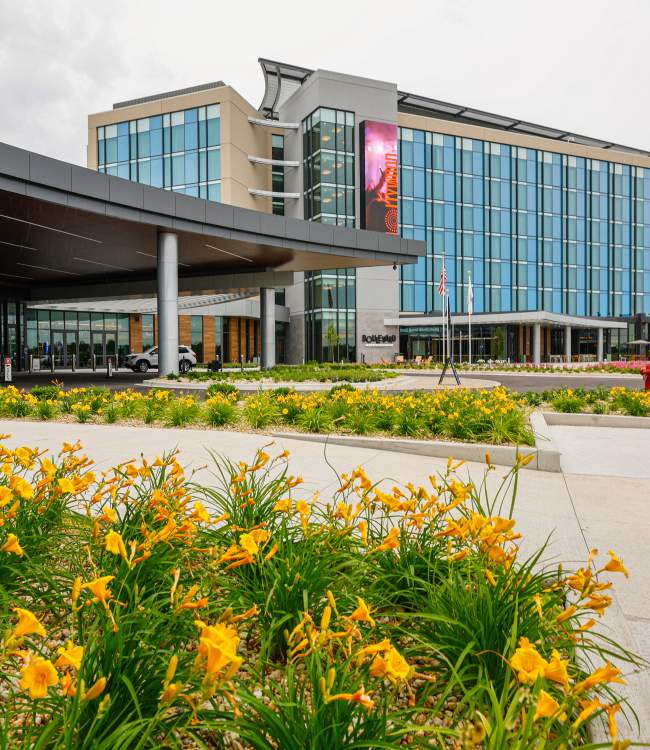 Hollywood Casino Aurora & Hotel, a convention center resort hotel in Aurora, Illinois