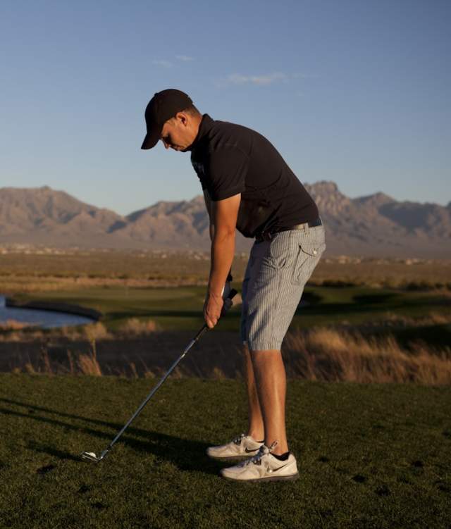 Golf Mountains Background