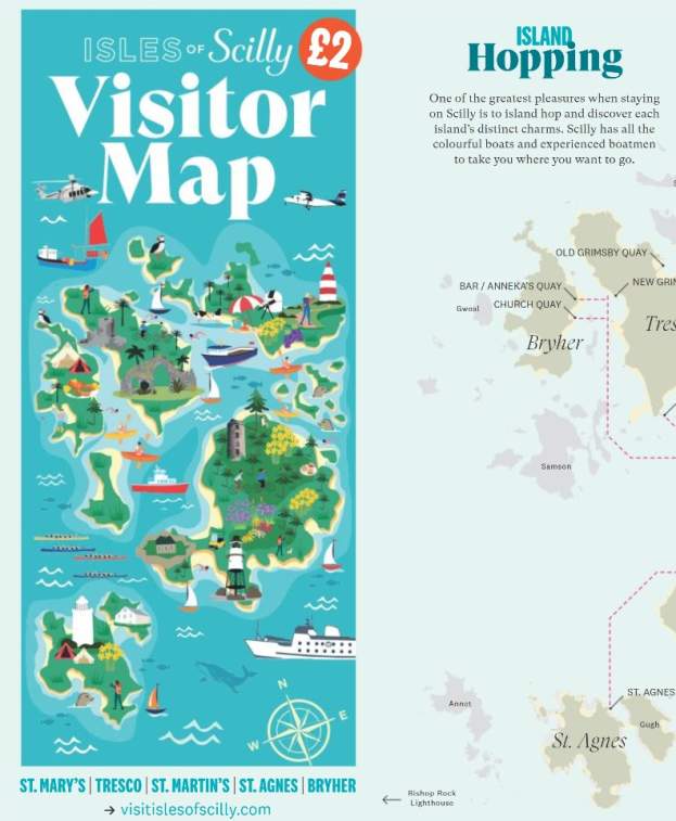 2024 Isles of Scilly Map