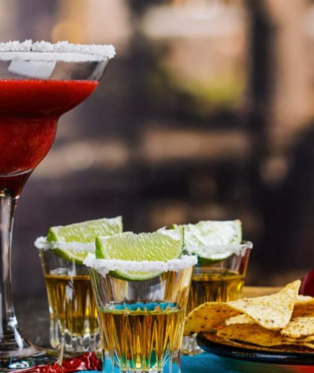 Cinco de Mayo Strawberry Margarita