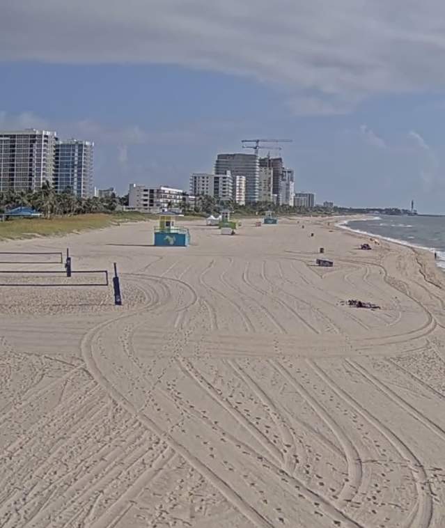 View of Pompano Beach from the Pier looking north