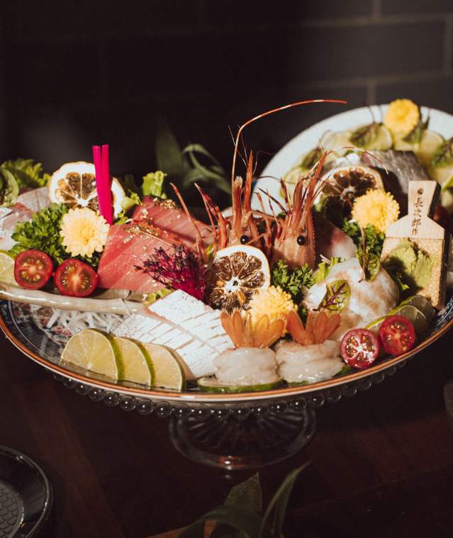 A seafood platter.