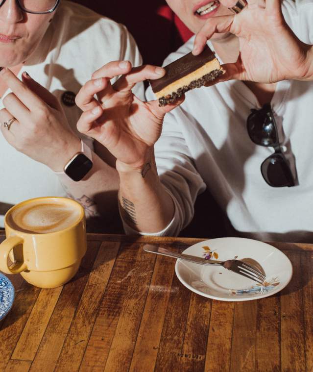 coffee and pastries