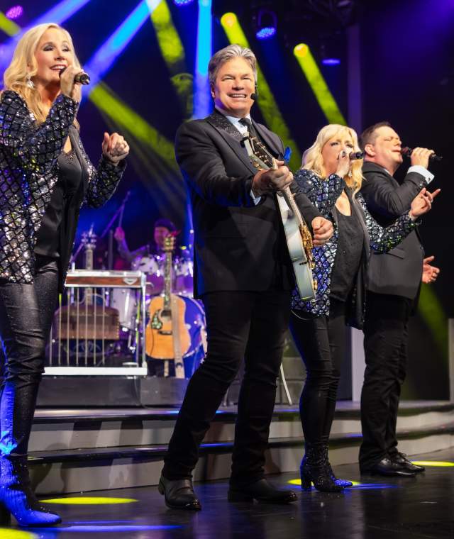 Performers on stage at Greg Rowles Legacy Theatre
