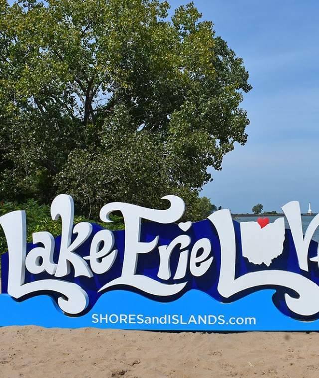 Lake Erie Love Sign Huron