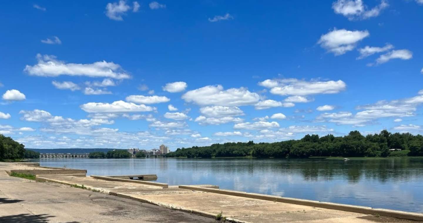 Boat launch in New Cumberland