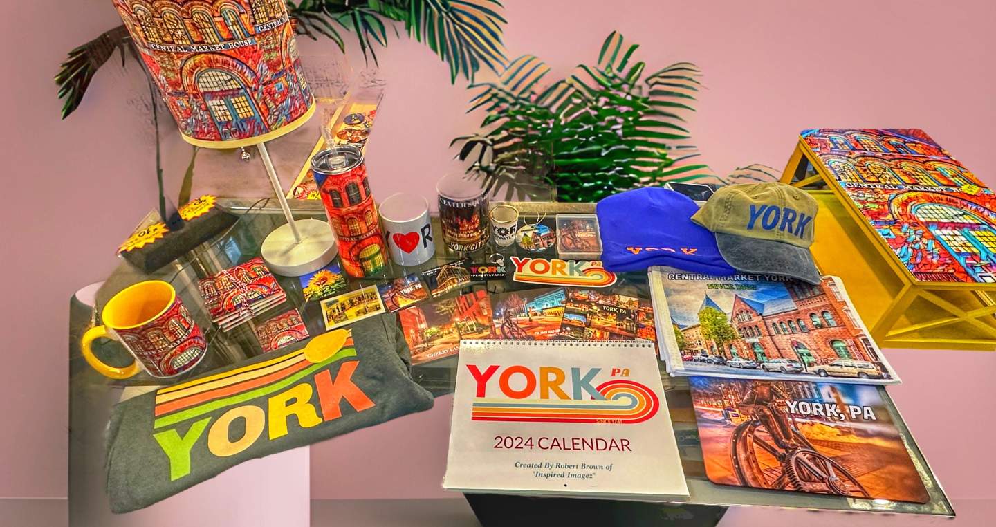 York souvenirs at Central Market