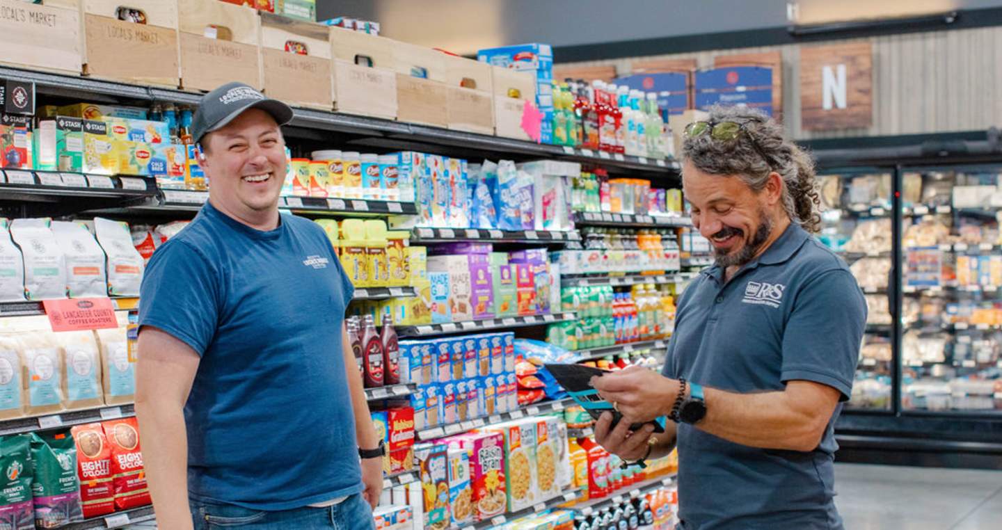people shopping and laughing at Locals Market in Dillsburg
