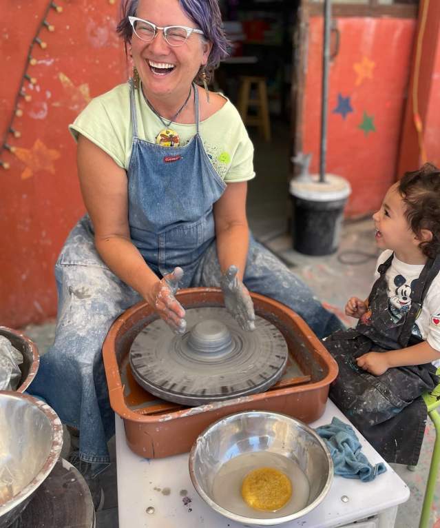 29 Palms Creative Center Pottery Wheel Fun